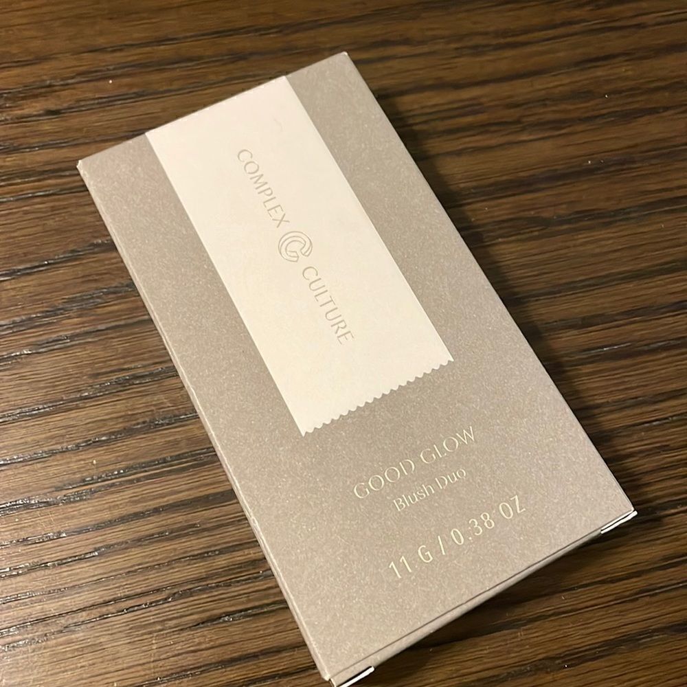 Complex Culture Good Glow blush duo in So Chill & Glow Rush BNIB